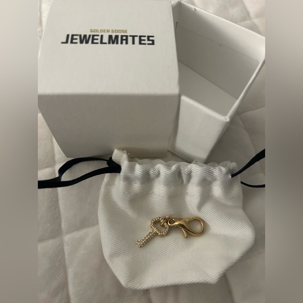 Golden Goose Key Charm by Jewelmates